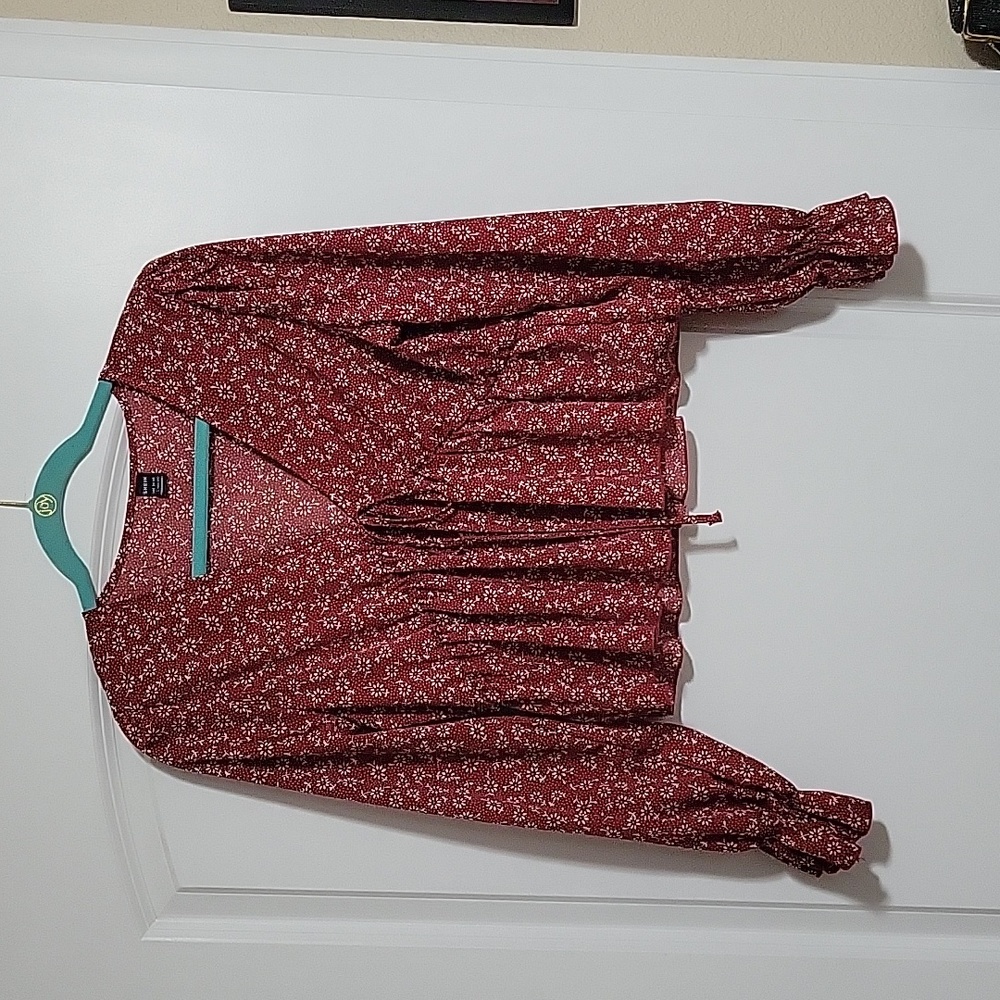 Peplum style top